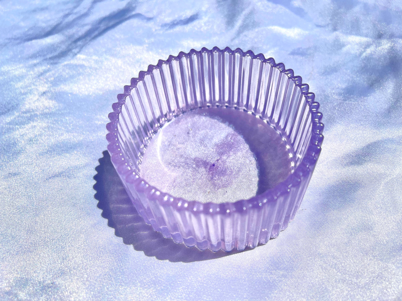 Handmade Purple Lavender Vintage Trinket Box - Jasmin Renee Art