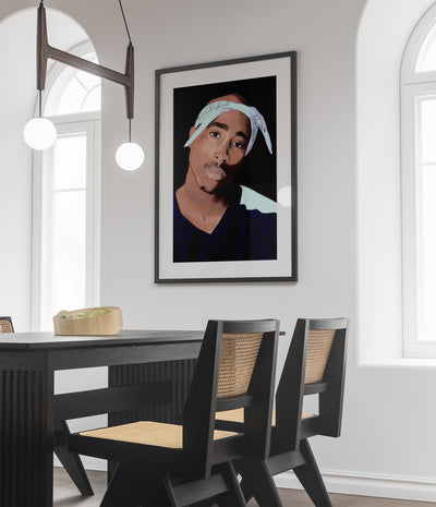 "Tupac Shakur" Fine Art Print