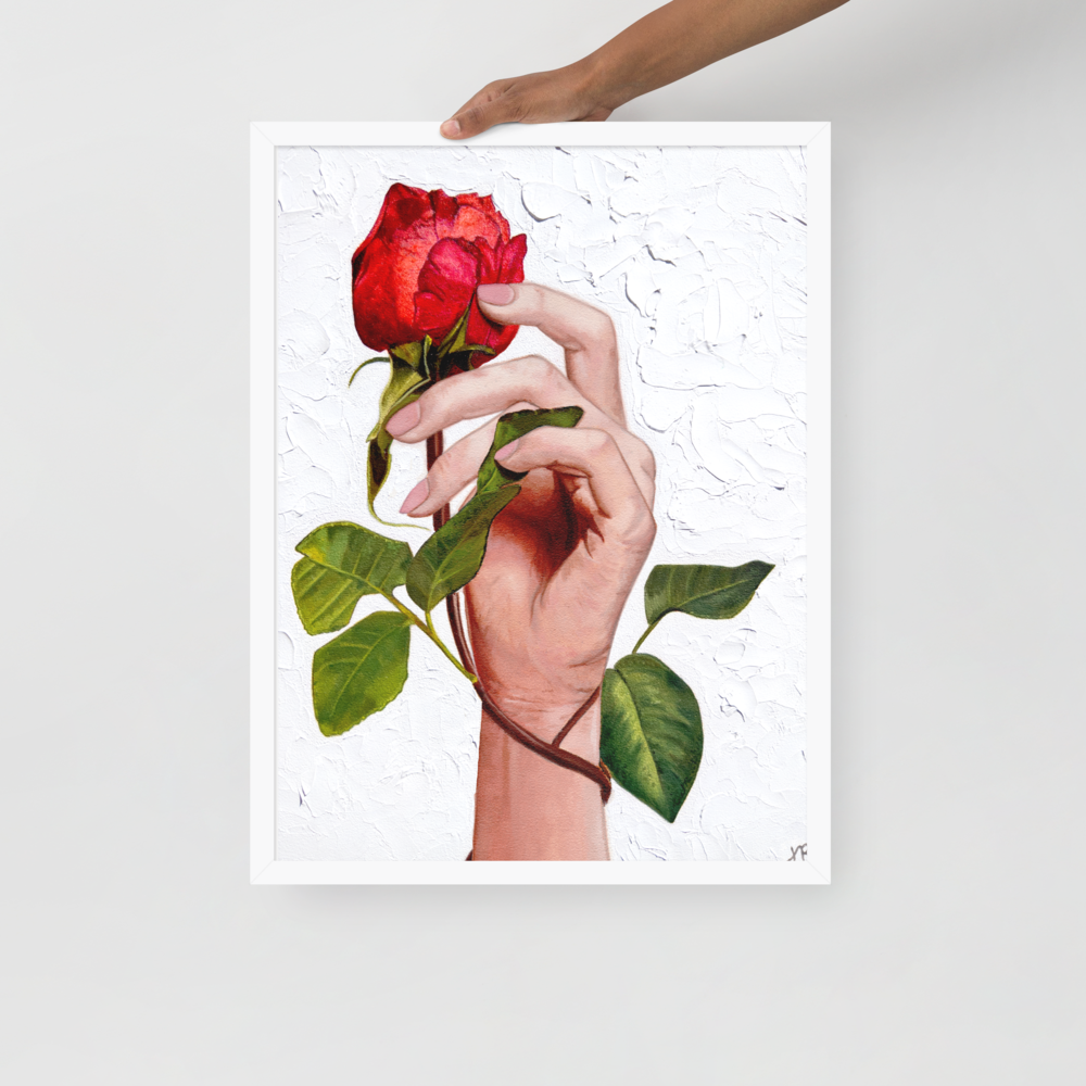 "Lust" Framed Poster Print
